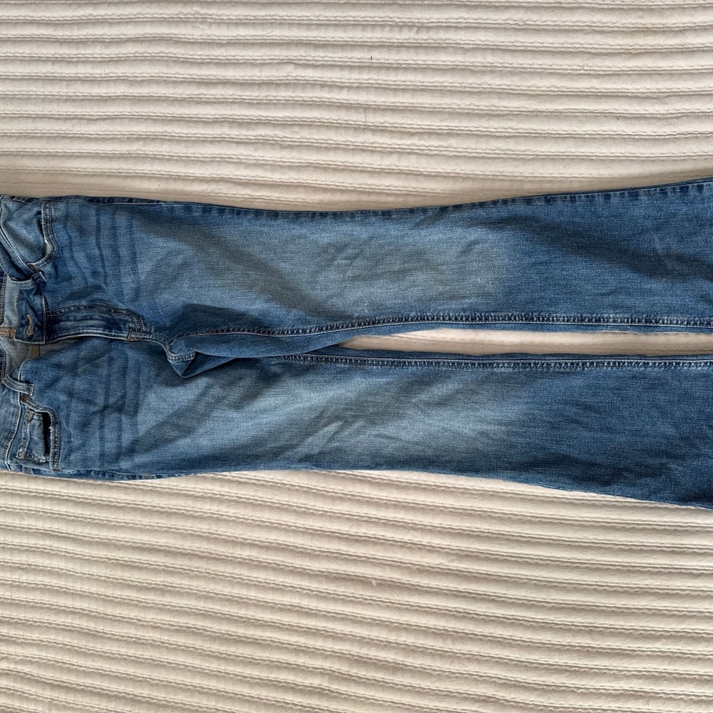 M Jeans by Maurices Mid Rise Bootcut Blue Jeans size 0 short